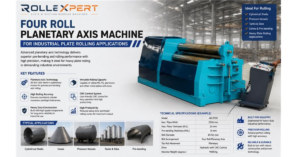 Four Roll Planetary Axis Machine